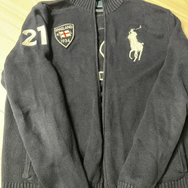 폴로 빅포니 잉글랜드 니트 져지