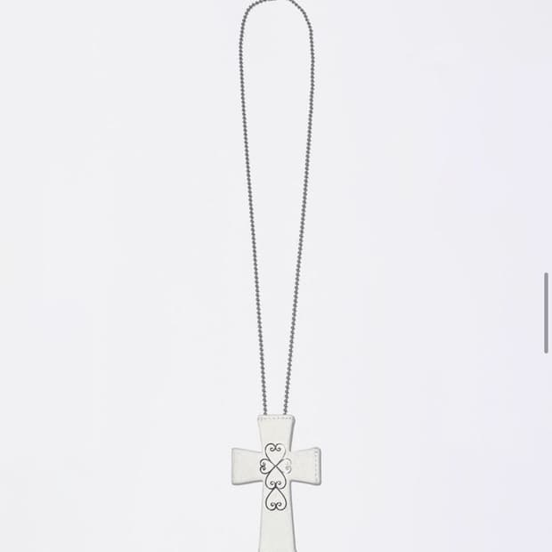 스컬프터 Cross Hair On Strap Wallet White