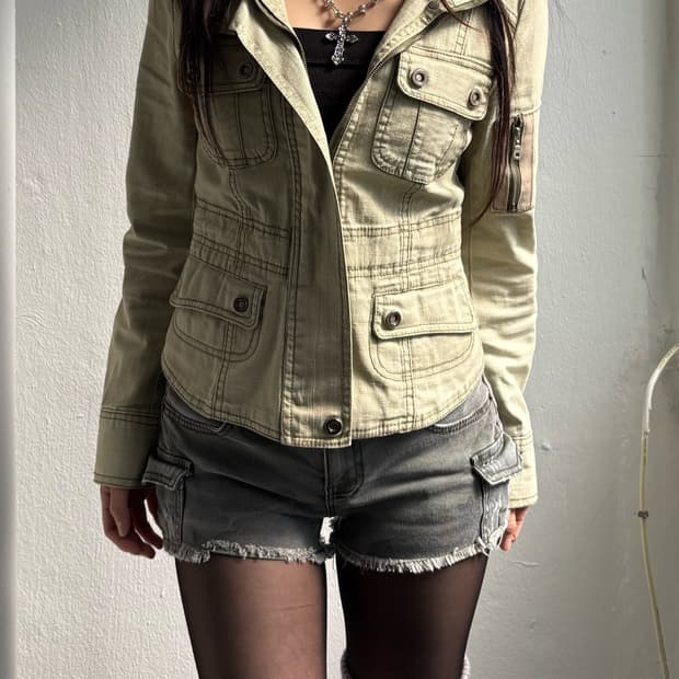Vintage Multi Pocket Jacket 