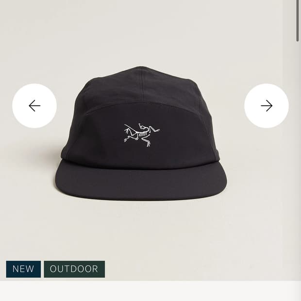 아크테릭스 캠프캡