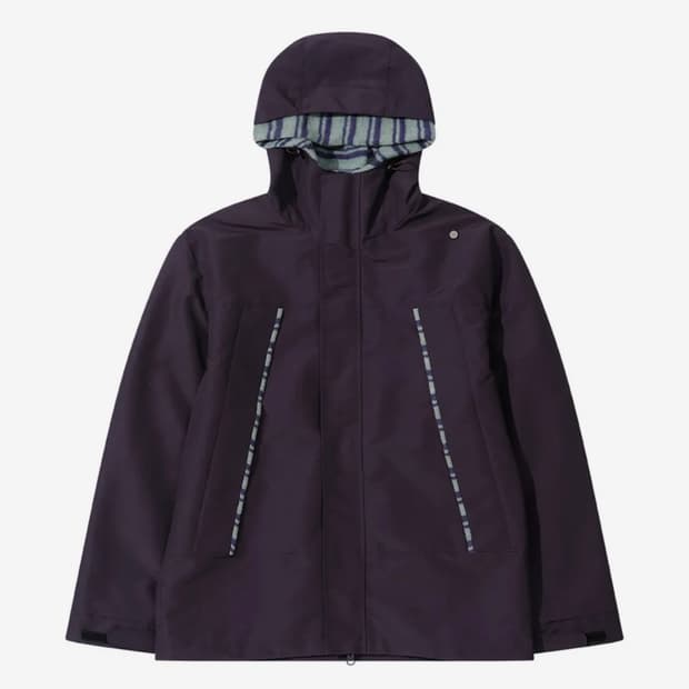 더뮤지엄비지터 니트포인트 윈드브레이커 바람막이 L