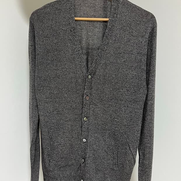 HELMUT LANG gray cardigan