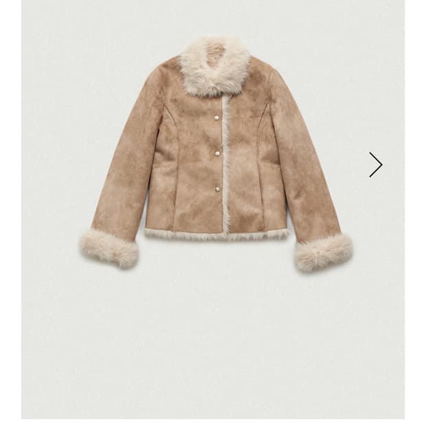 더바넷 케이티 에코 시어링 자켓 무스탕