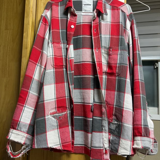 Bowwow flannel shirt 바우와우 플란넬 셔츠