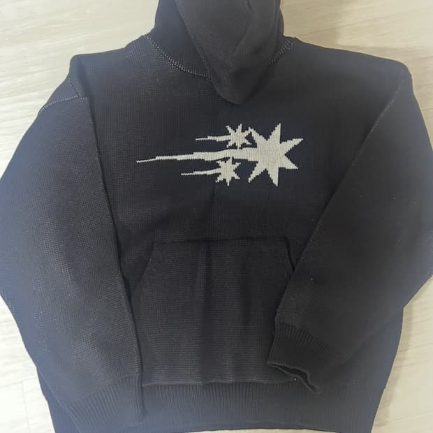 나이스고스트클럽 니트후드티 M