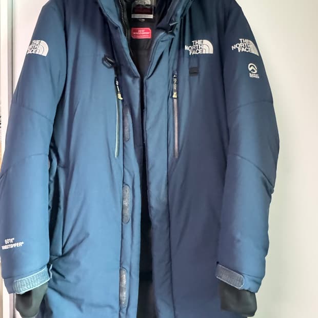 노스페이스 히말라야 롱패딩 100