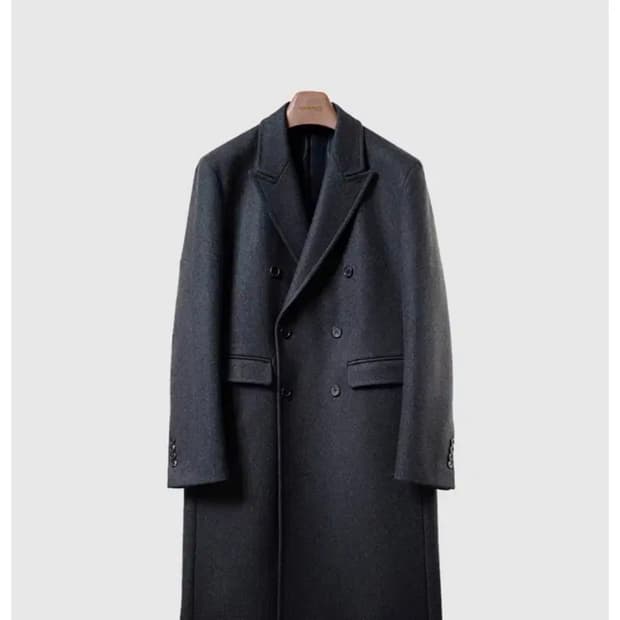 46) 포커페이스 czar 짜르 코트 차콜