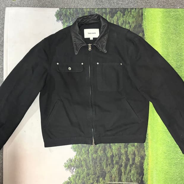 토니웩 레더카라 워크자켓 블랙 xl