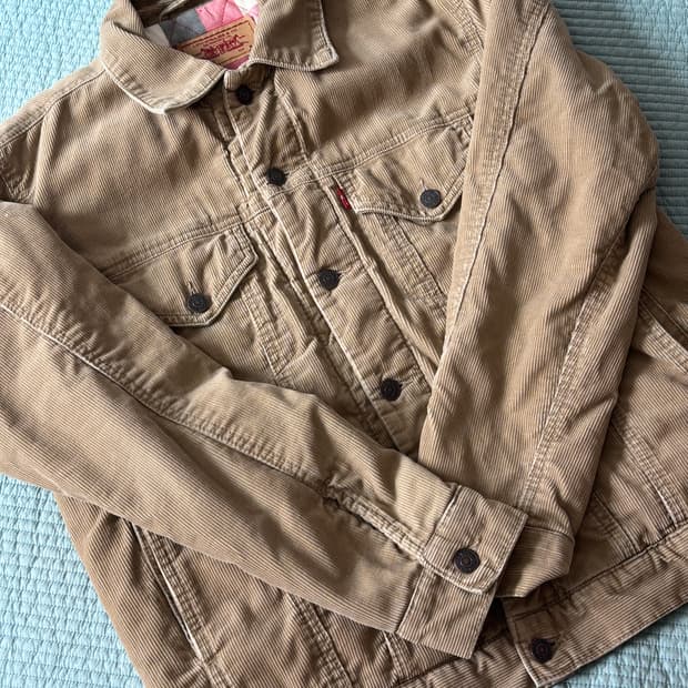 리바이스 코듀로이 자켓 M 베이지