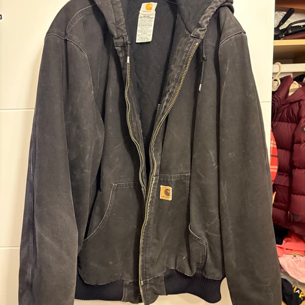 OG 칼하트 J130 BLK 액티브 자켓 XLT