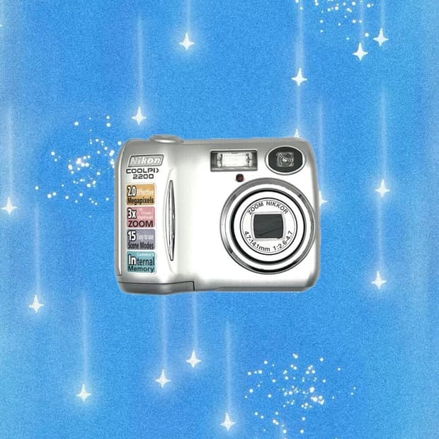 🍀사쿠라 디카🍀 니콘 쿨픽스 2200 디지털 카메라 디카