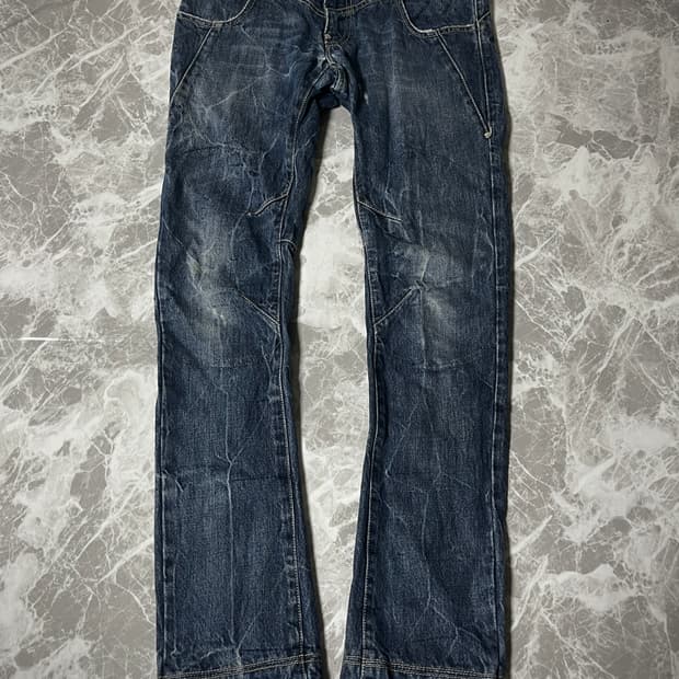 thunder washing denim jean