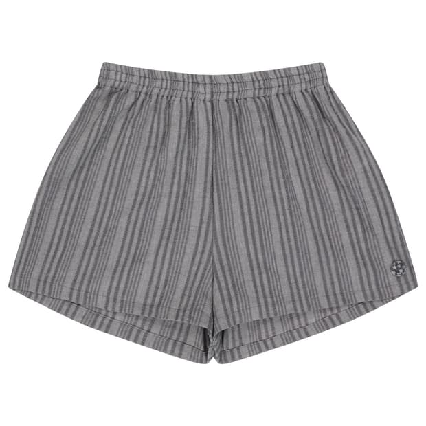 Ethnic shorts dark grey