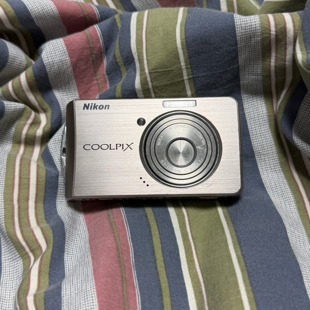 (풀세트) 니콘 쿨픽스 S520 실버