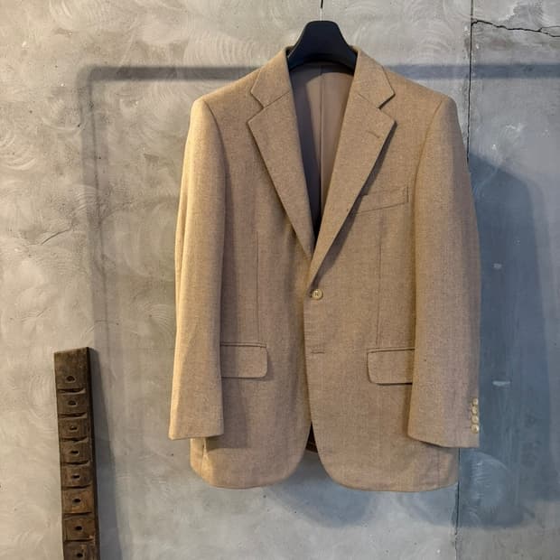 버버리 캐시미어 테일러드 자켓 100