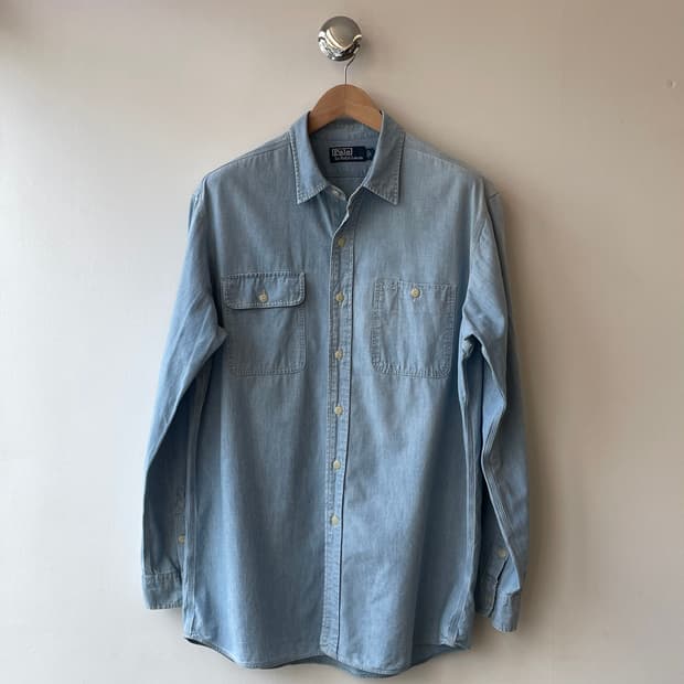 Polo RL chambray shirt L ( 폴로 샴브레이 셔츠 )