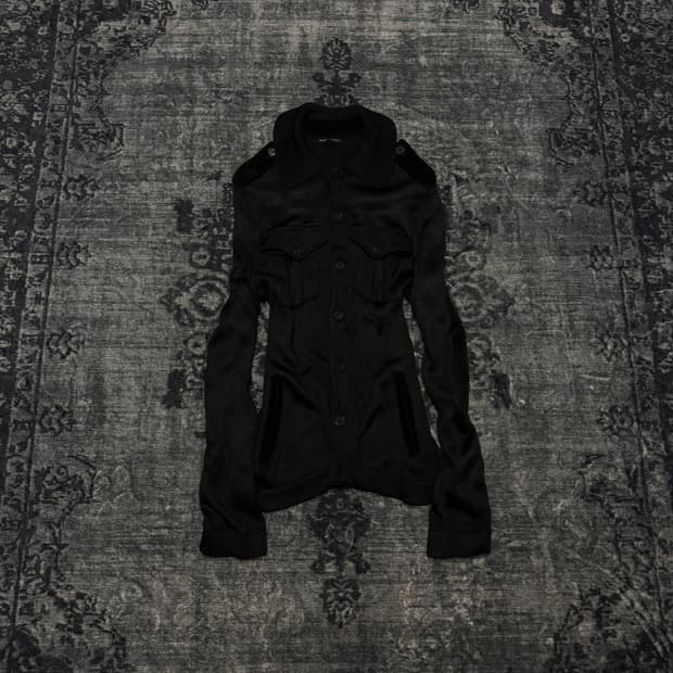 John varvatos velour coating cardigan