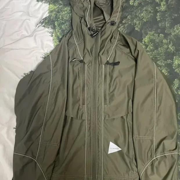 앤드원더 andwander  raschel rip jacket 3