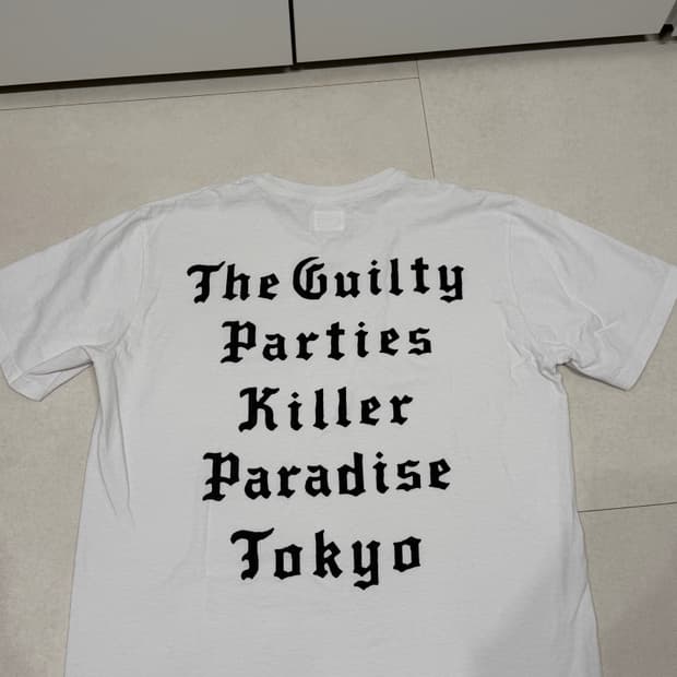 와코마리아 백프린팅 티셔츠 XL