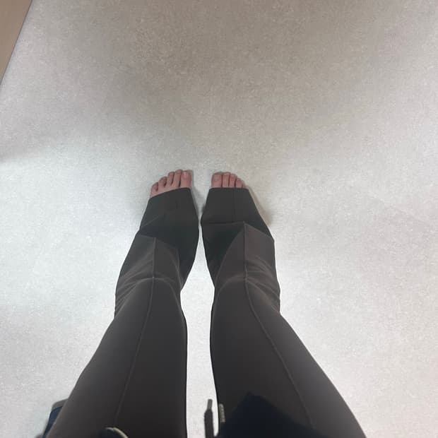 Zara boot-cut training pants