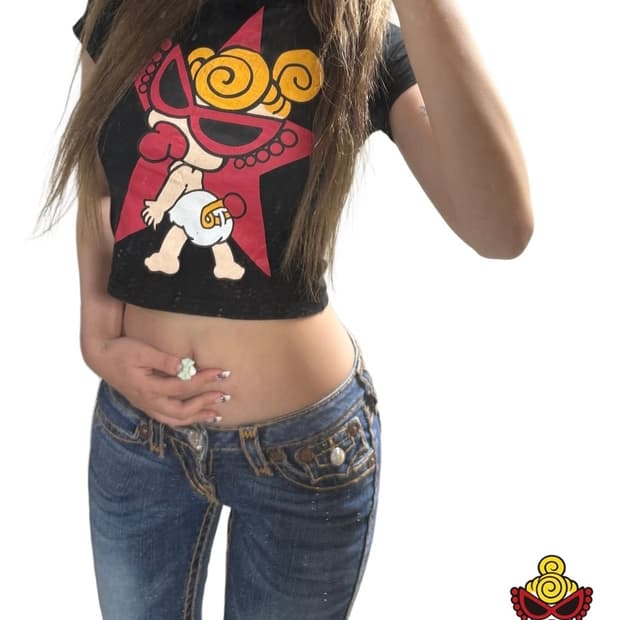 히스테릭 글래머 미니 t shirt