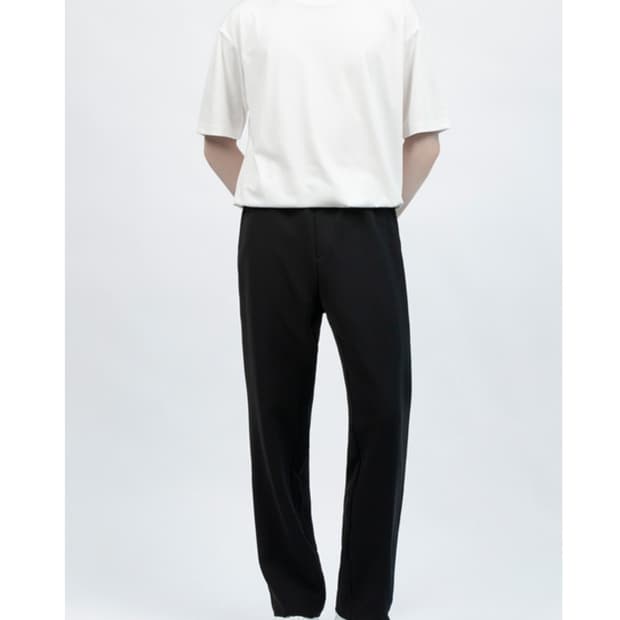 레가시 밴딩 이지 슬랙스 블랙 M