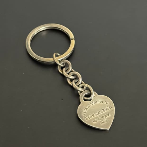 티파니 리턴 투 하트 키링 실버 925