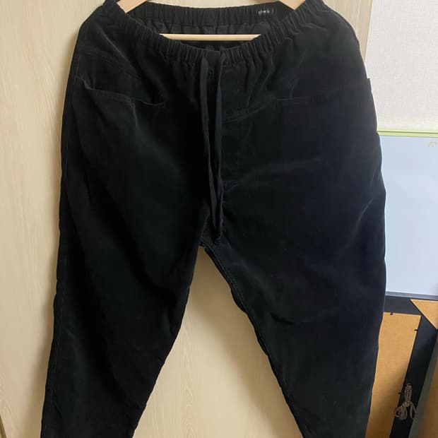 26ss 코모리 드로스트링 코듀로이 팬츠 1사이즈