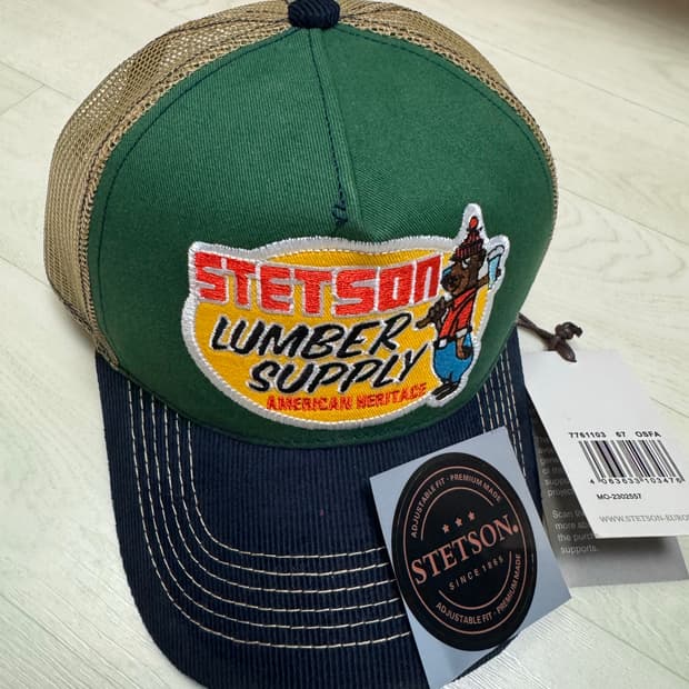 (새제품) Stetson 트러커 볼캡