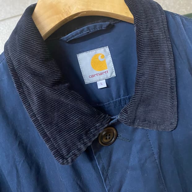 칼하트 마틴 코트 네이비 L