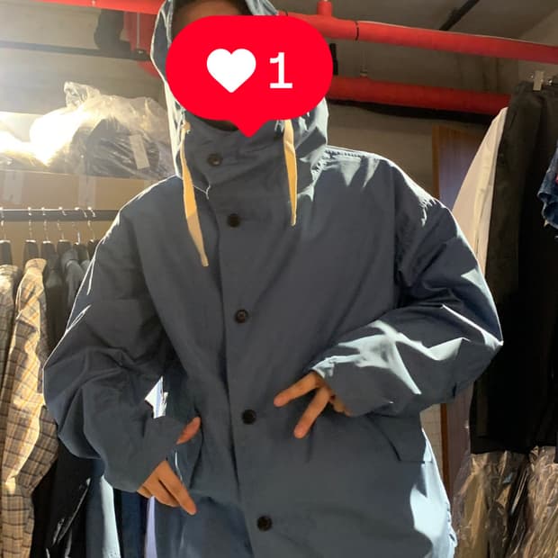 나나미카후디드자켓 삭스 L