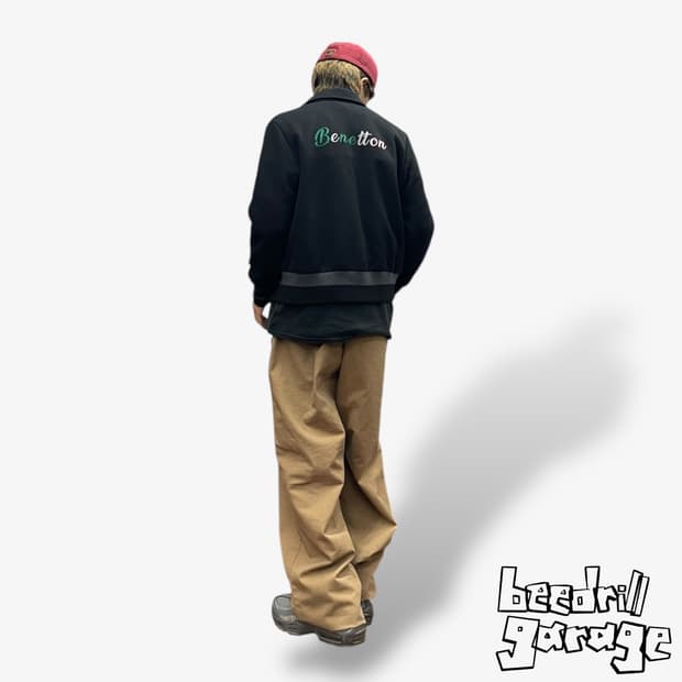 베네통 코튼 블루종