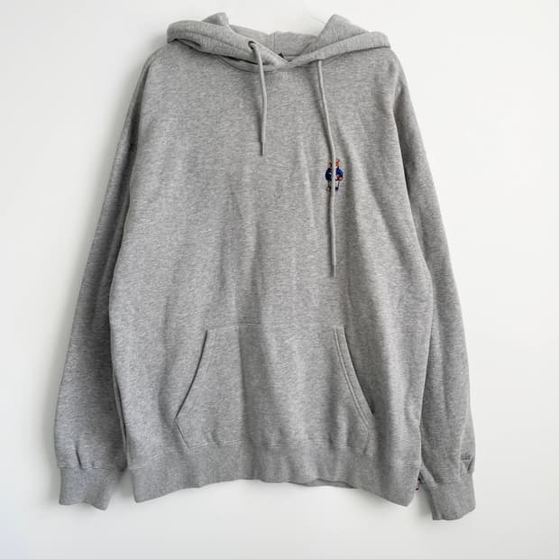 F2 예일(YALE) 스웻 후드 티셔츠 그레이 XL사이즈