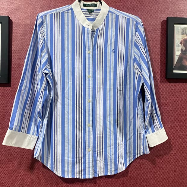 로렌 랄프 로렌 스트라이프 셔츠 M(정품)