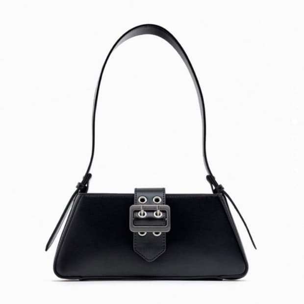 자라 버클 숄더백