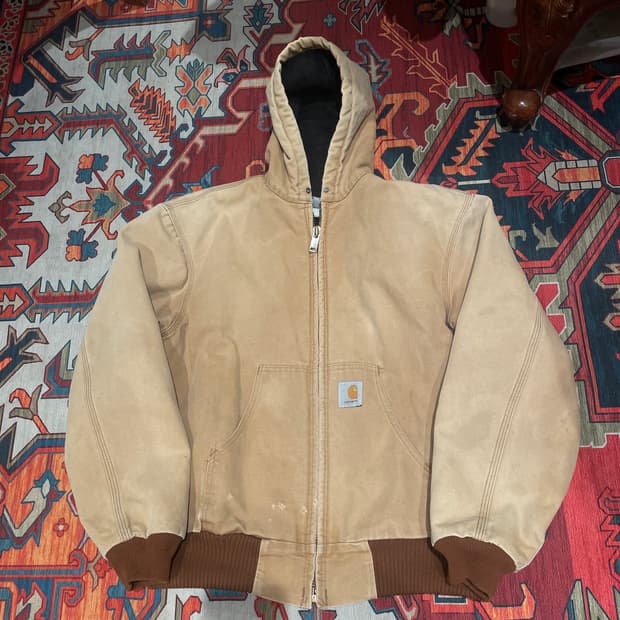 90s 칼하트 j04 엑티브 자켓 브라운 XL 105