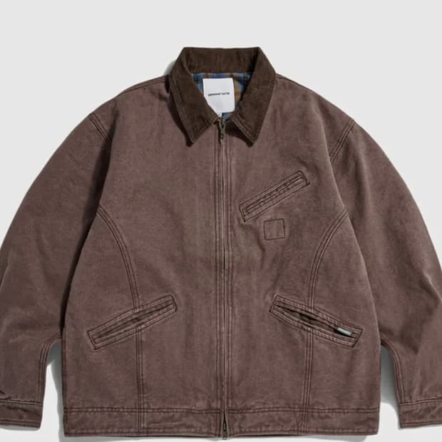 ESPIONAGE 워크자켓 버건디