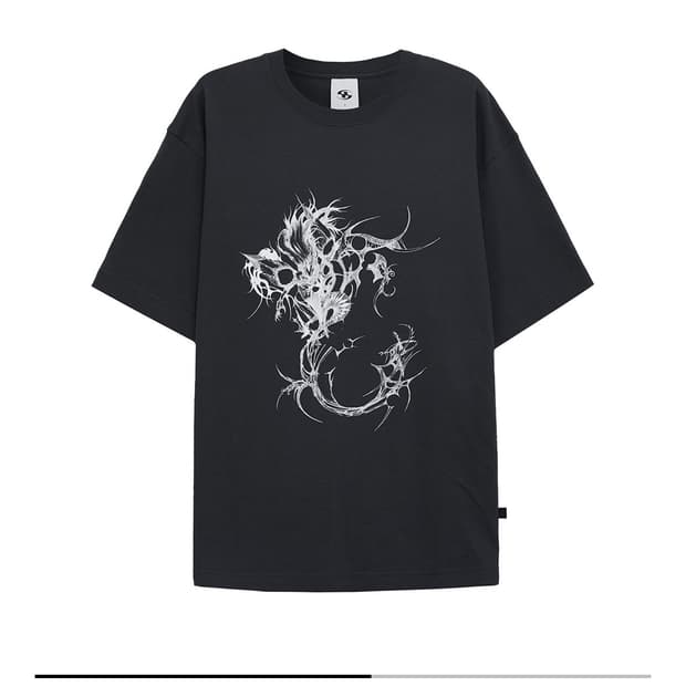 산산기어 반팔티 KAI'SA T-SHIRT [CHARCOAL]