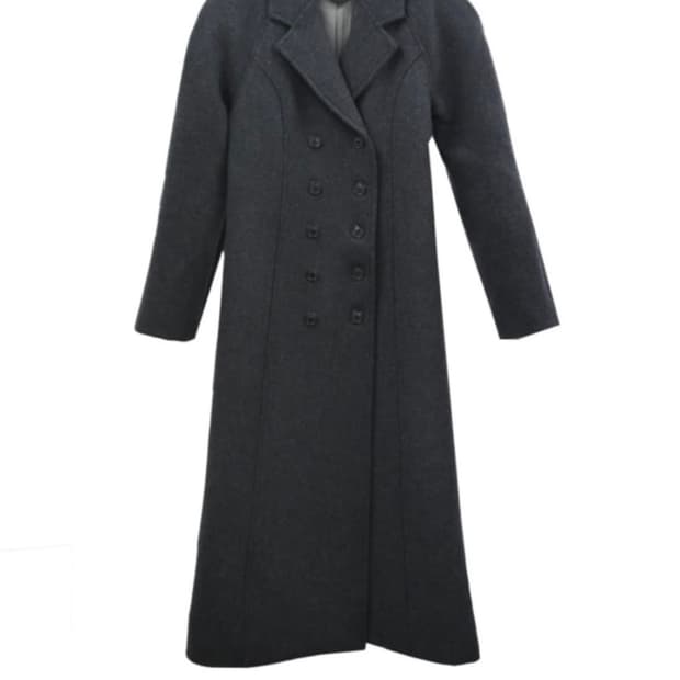 애옹쓰 lining maxi double coat