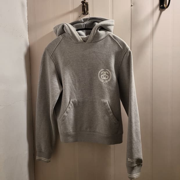 [S]스투시 Stussy 회색 후드티
