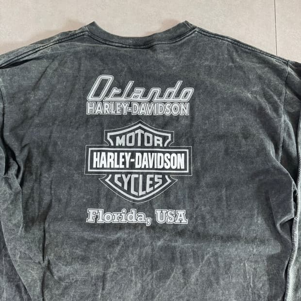90‘s 빈티지 Harley Davidson 티셔츠 XL