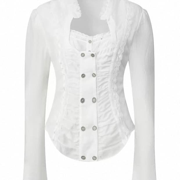 Double Punch Artemis Lace Blouse