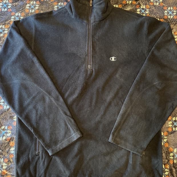 Champion 하프집업 플리스 자켓