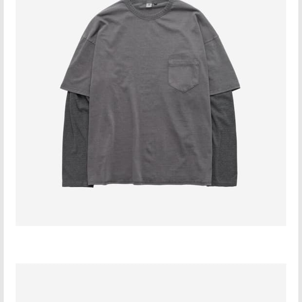 폴리테루 레이어드롱슬리브 더스티핑크