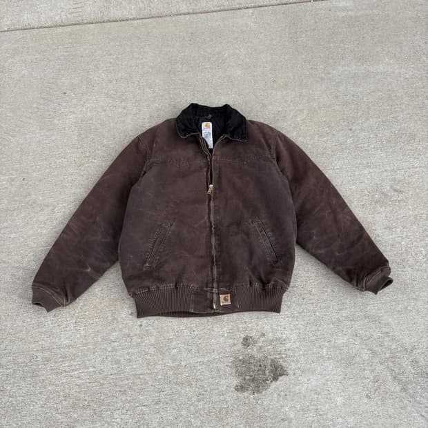 칼하트 J14 디트로이트 자켓 다크브라운