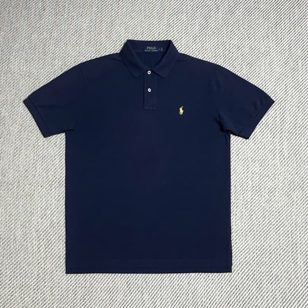 [XL] Polo 폴로 랄프로렌 네이비 반팔 카라티