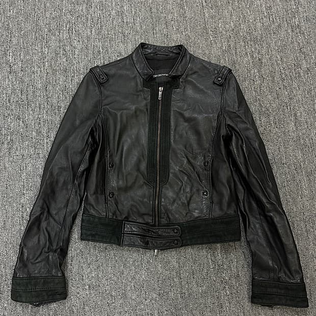 아르마니 가죽 자켓 