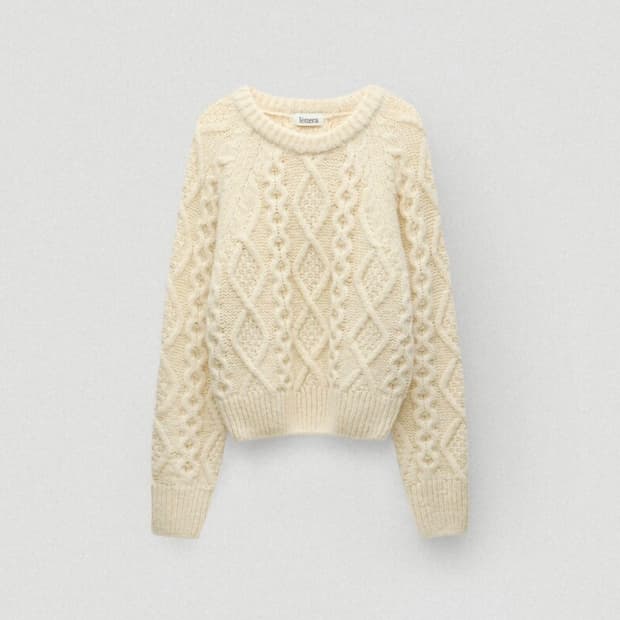 레테라 헤비울 니트 (아이보리)