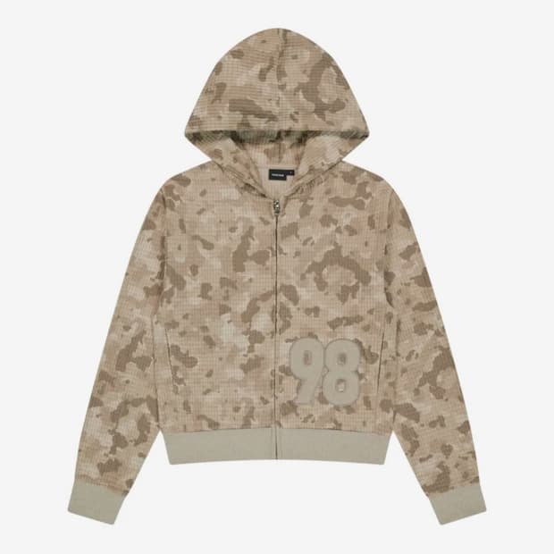 아캄 카모 후드집업