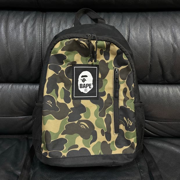 베이프 잡지 부록 백팩 가방 (카모패턴)
